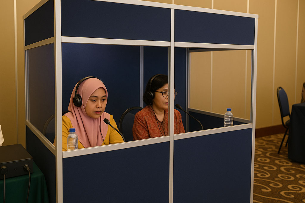 sewa alat interpreter di kalimantan