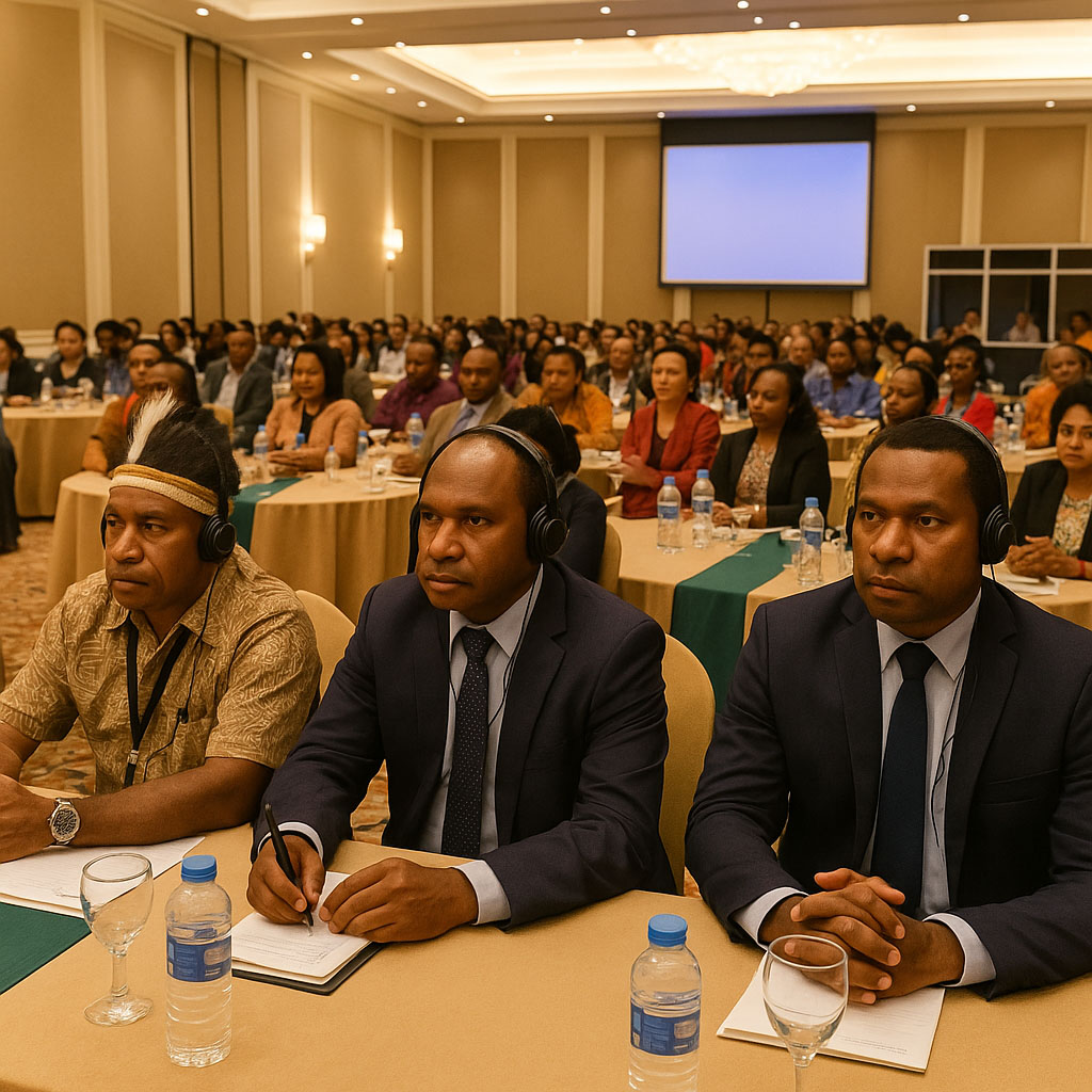 sewa alat interpreter di papua